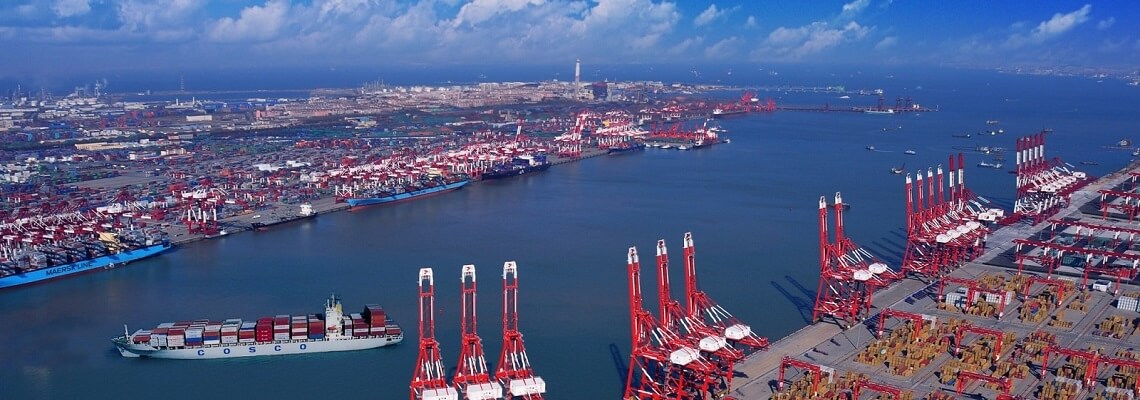 Qingdao Port, China